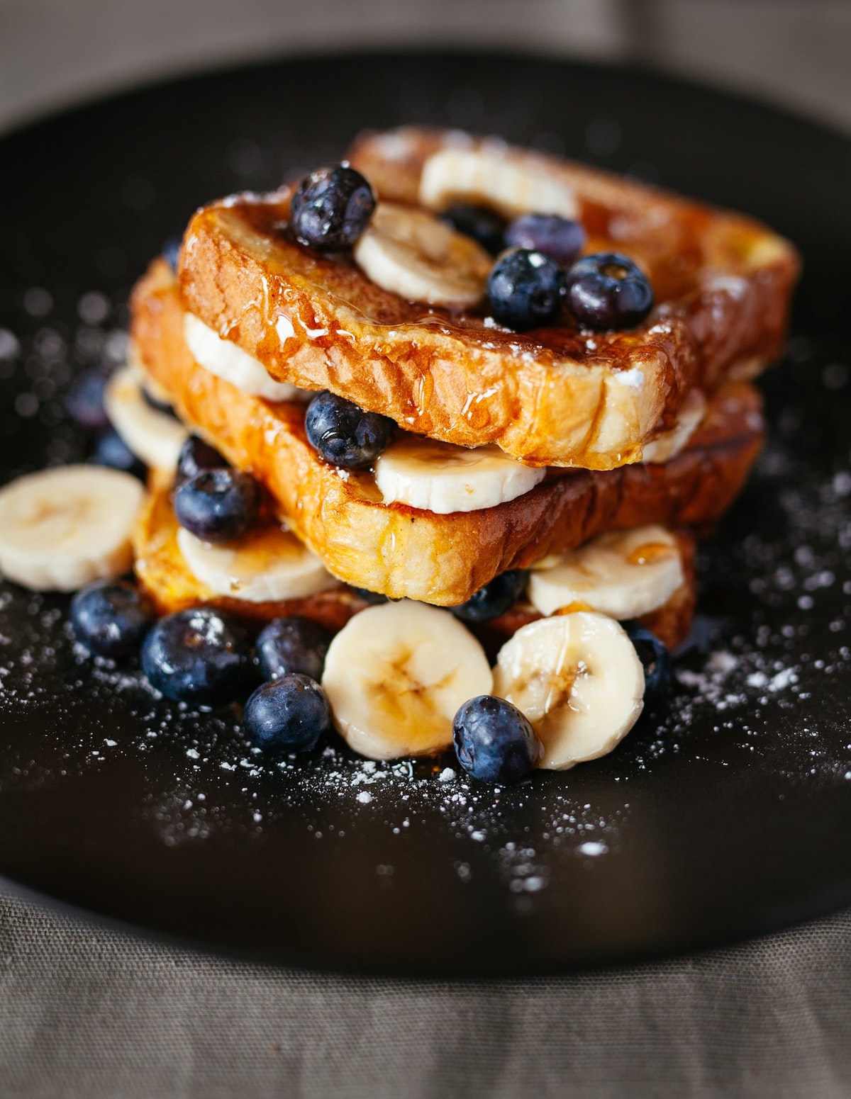 Sweet French Toast with Maple Syrup